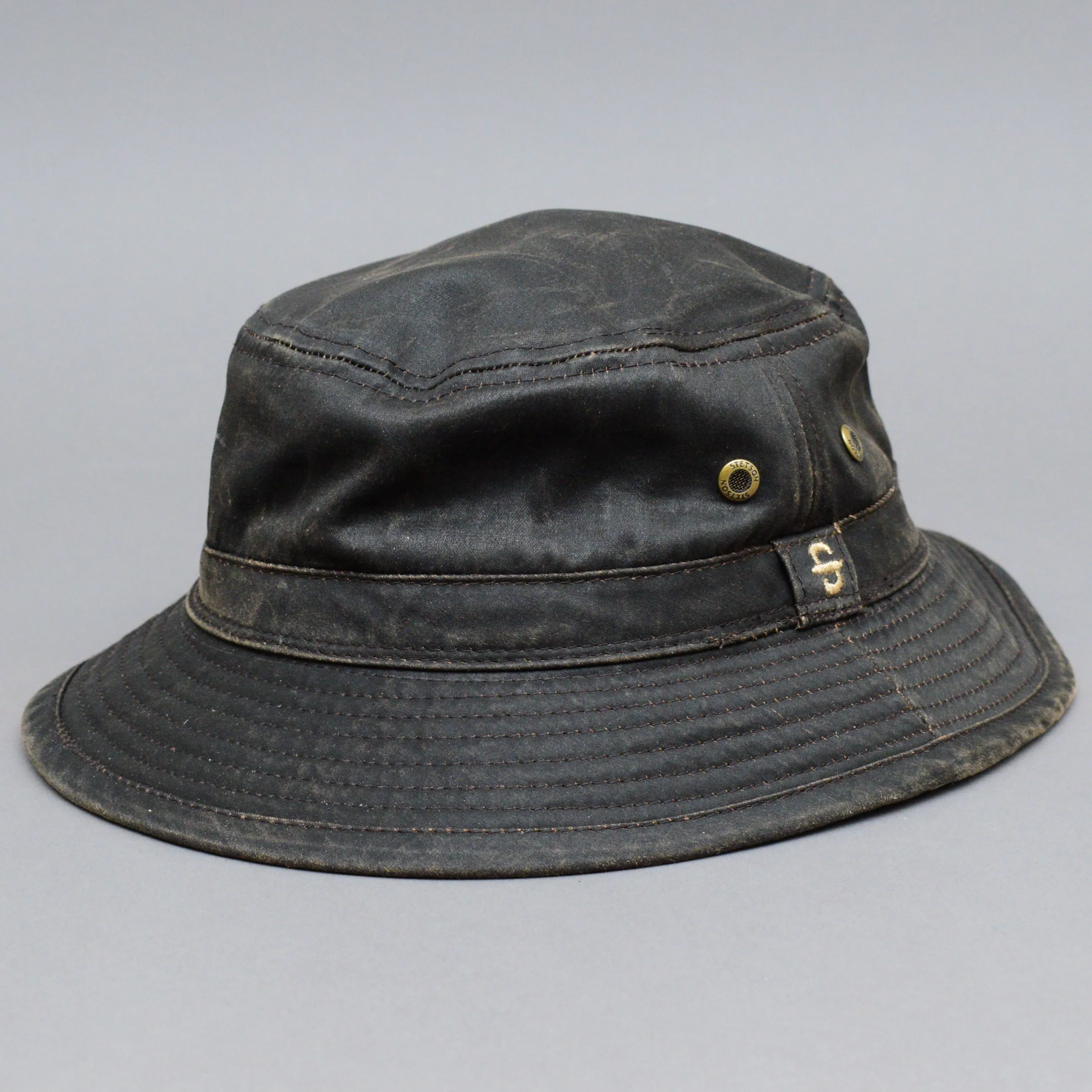 Stetson - Drasco Cloth Hat - Bucket Hat - Brown