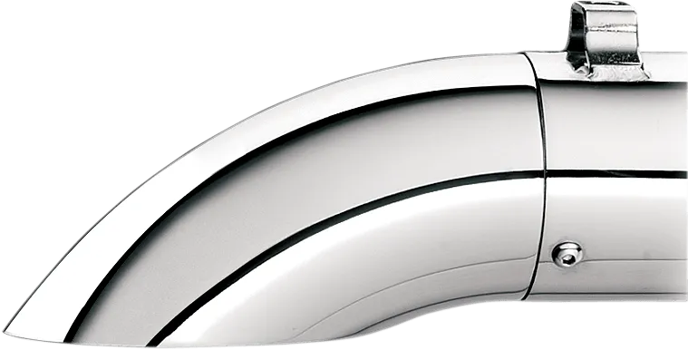 SuperTrapp 108-8022 End Cap - Chrome - Turndown/Out