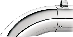 SuperTrapp 108-8022 End Cap - Chrome - Turndown/Out