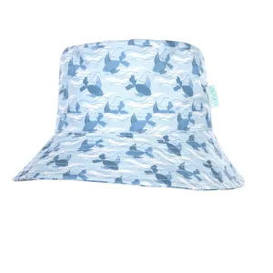 Swimming Fish Wide Brim Bucket Hat