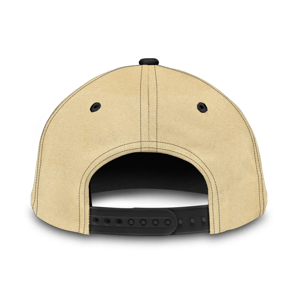 Tan With Boho Sunflower Dreamcatcher On Classic Style Hat Baseball Cap