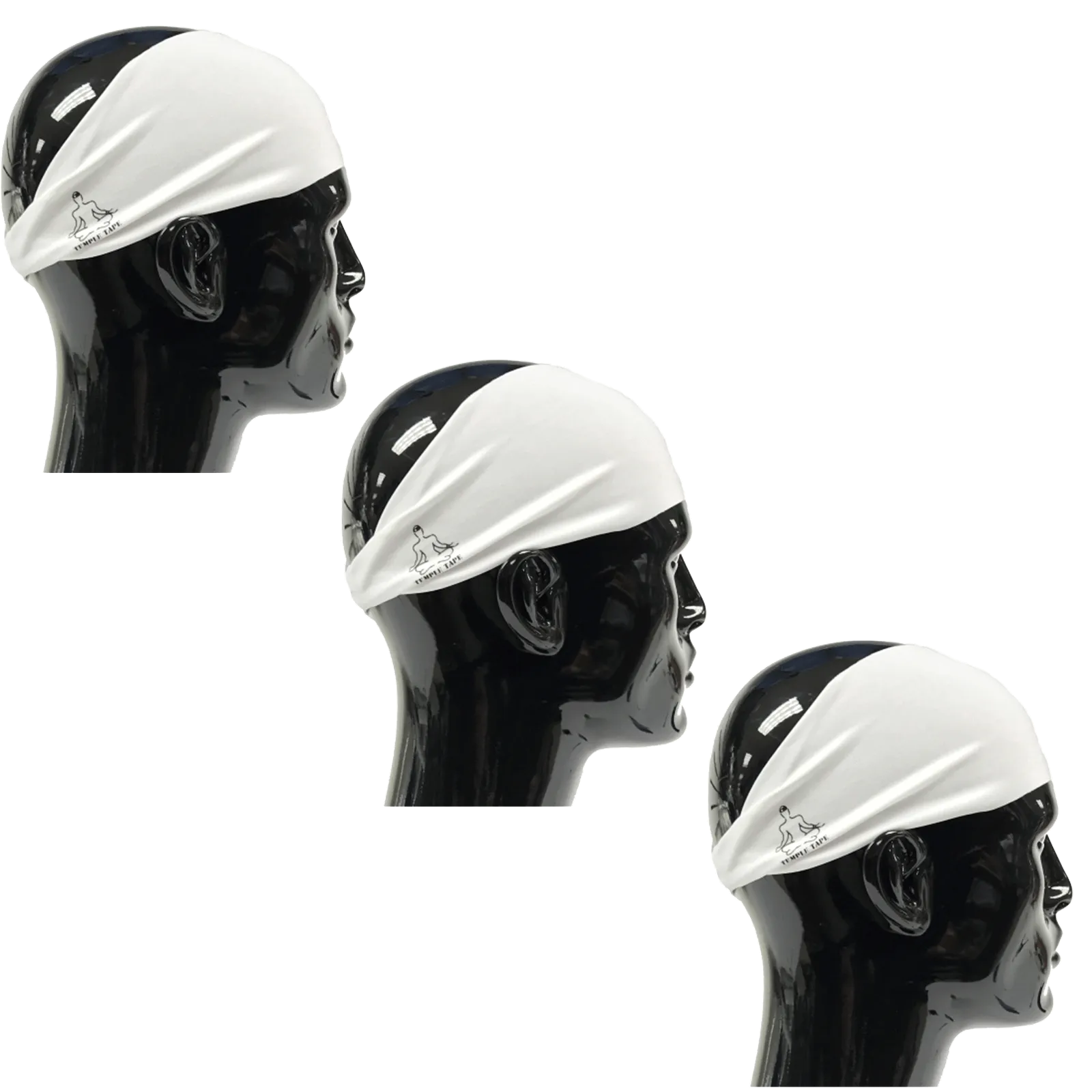 Temple Tape Performance Sweatbands Bundle & Save - 3 Packs