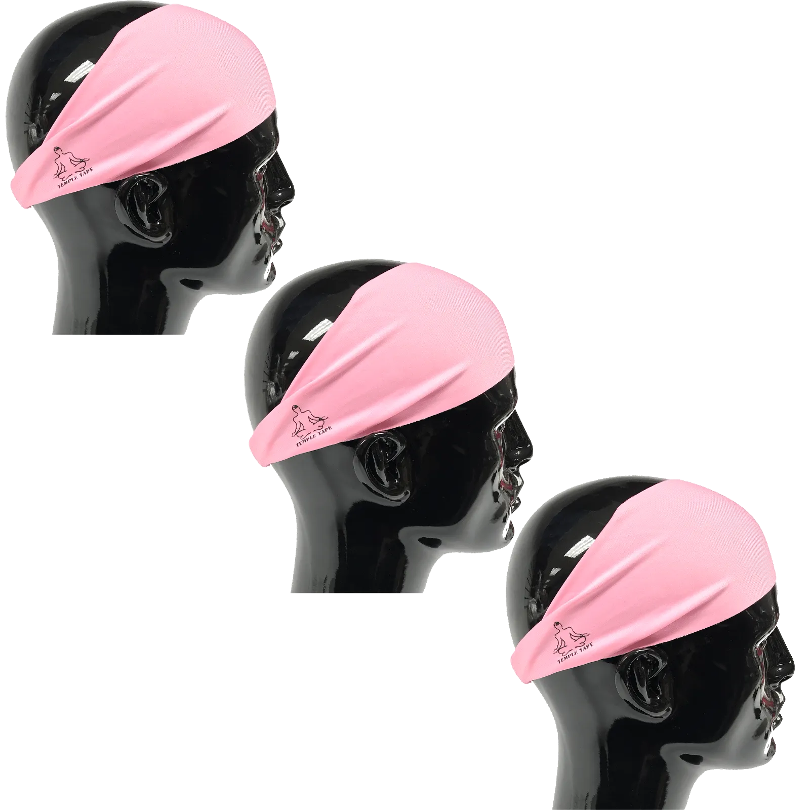 Temple Tape Performance Sweatbands Bundle & Save - 3 Packs