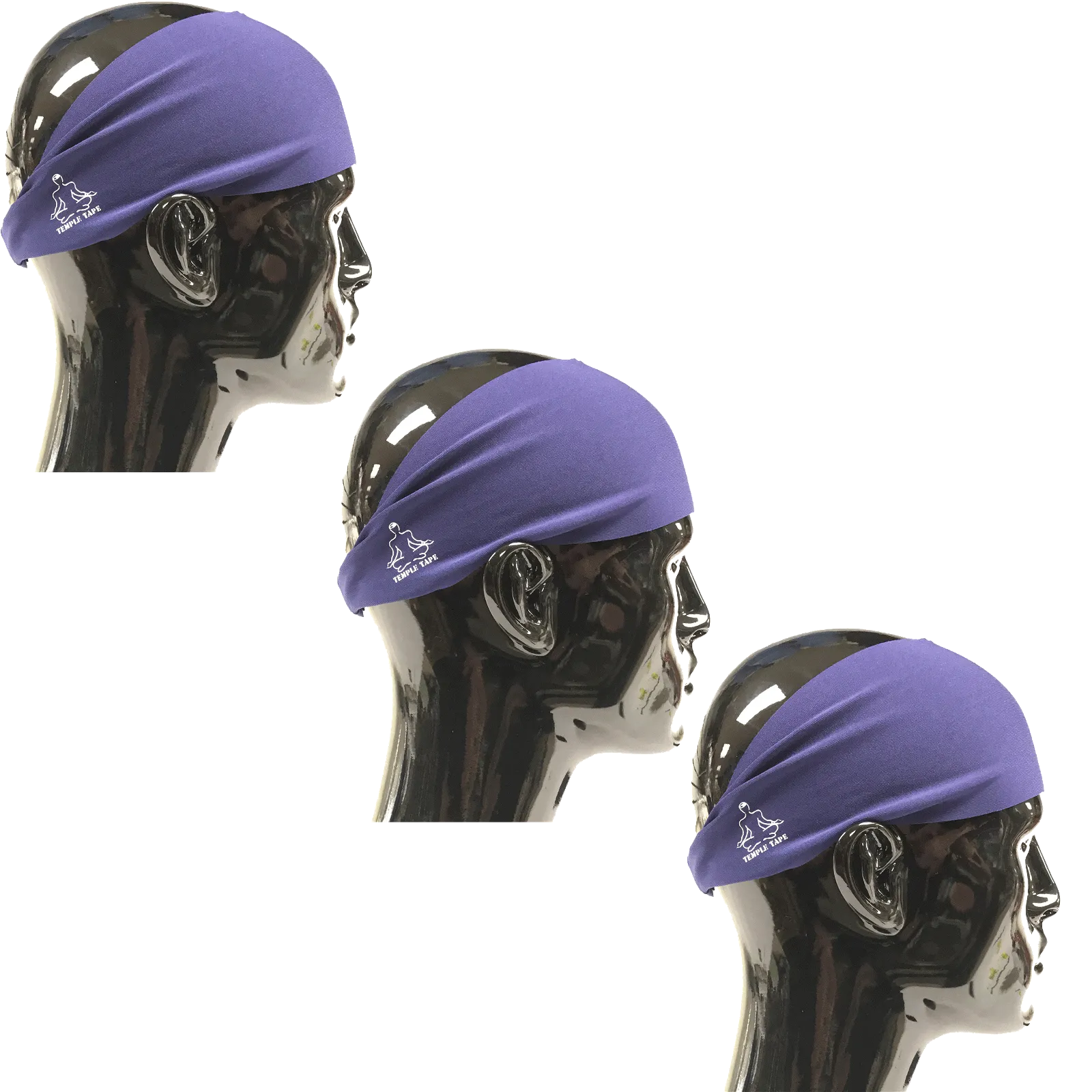 Temple Tape Performance Sweatbands Bundle & Save - 3 Packs