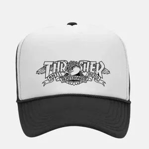 Thrasher x Anti Hero Mag Banner Trucker Cap