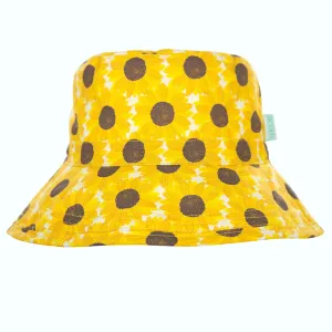 Ukraine Fundraising Sunflower Broad Brim Bucket Hat