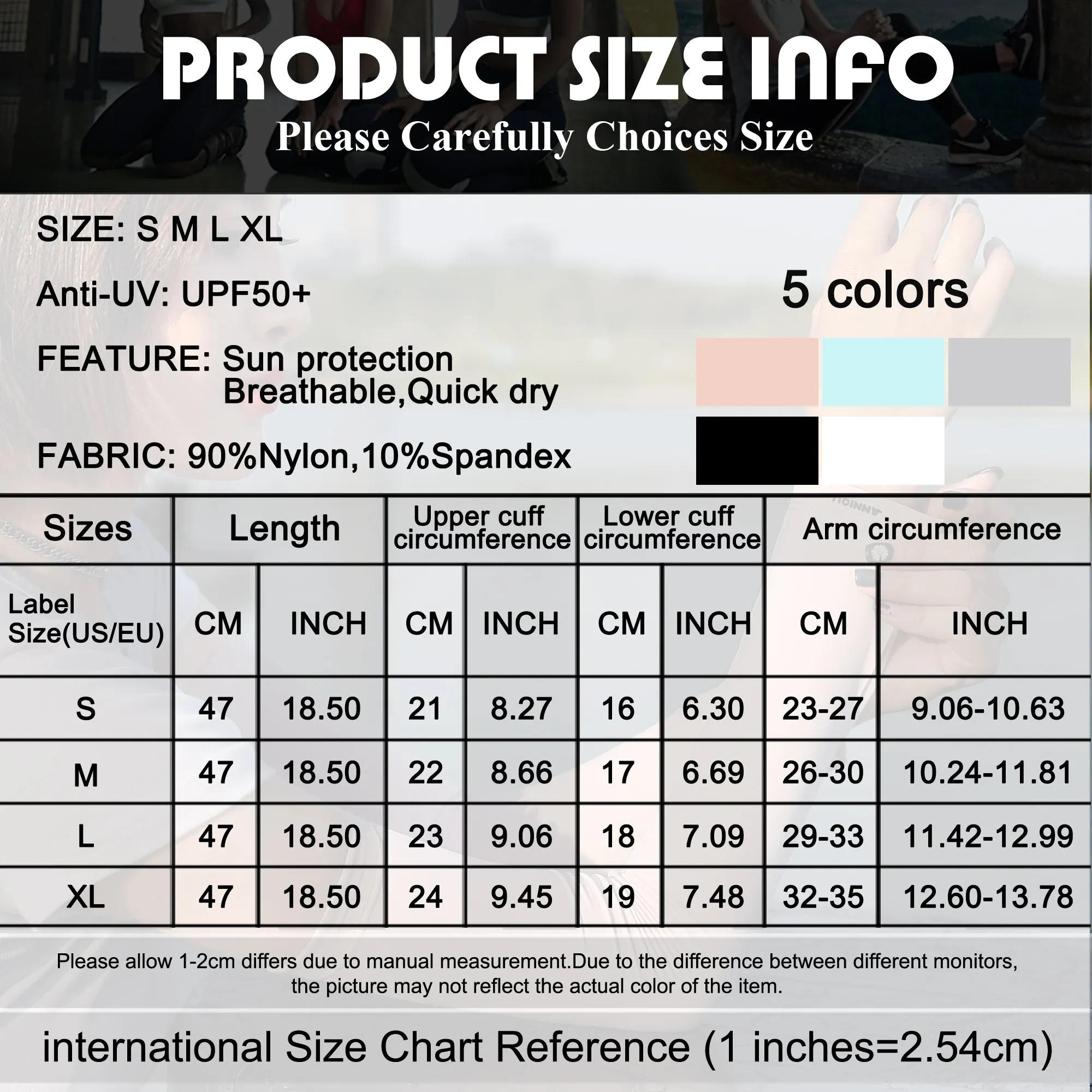 Uv Protection Arm Sleeves