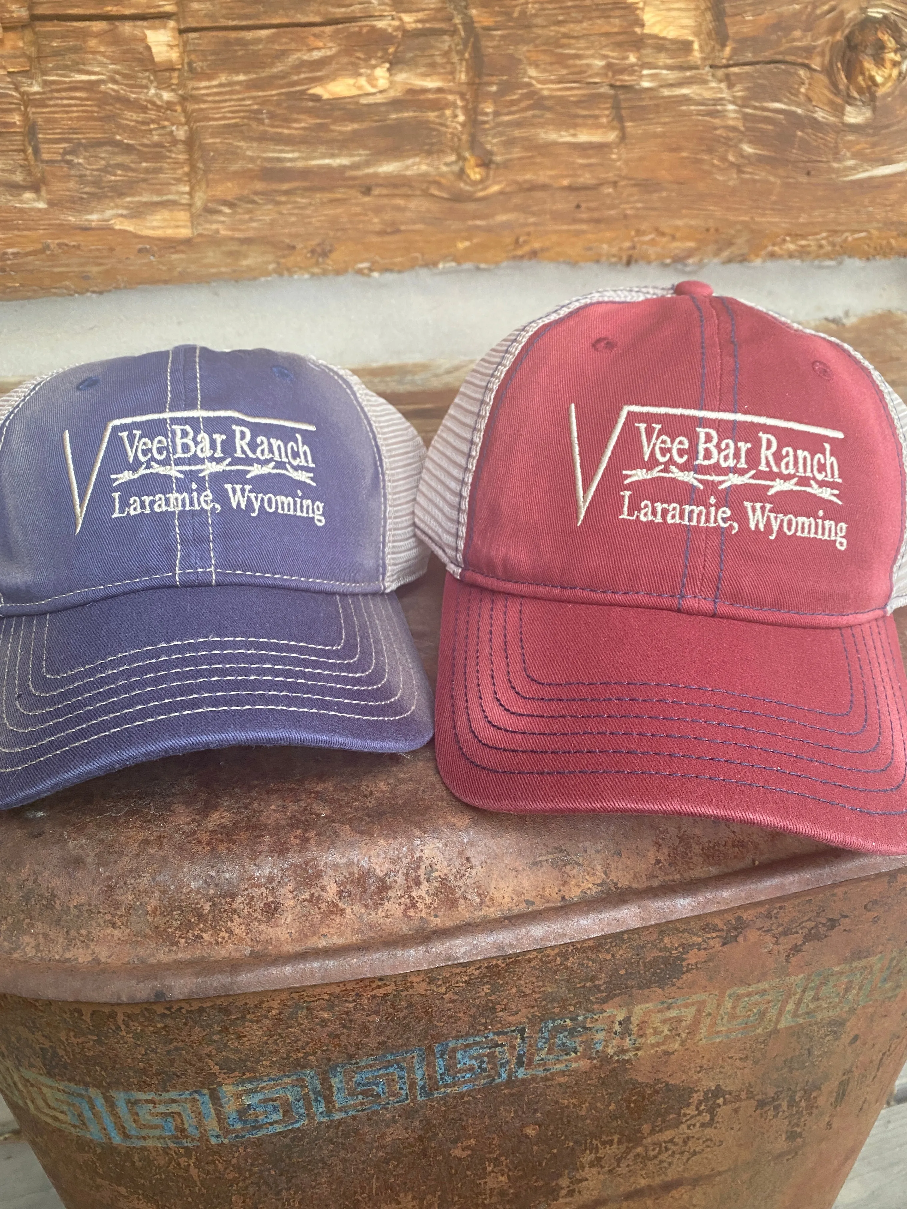 Vee Bar Mesh-back Hat