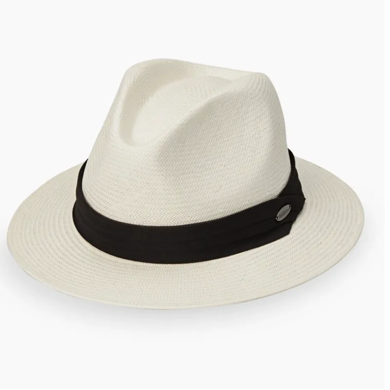 Wallaroo Monterey Hat - Natural/Black