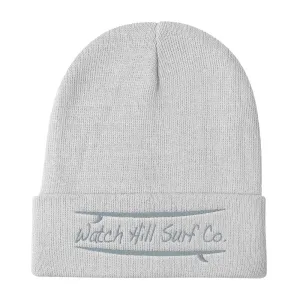 Watch Hill Surf Co. 'Parallel Boards' Embroidered Beanie