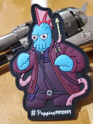 Why Not Yondu? PVC Morale Patch