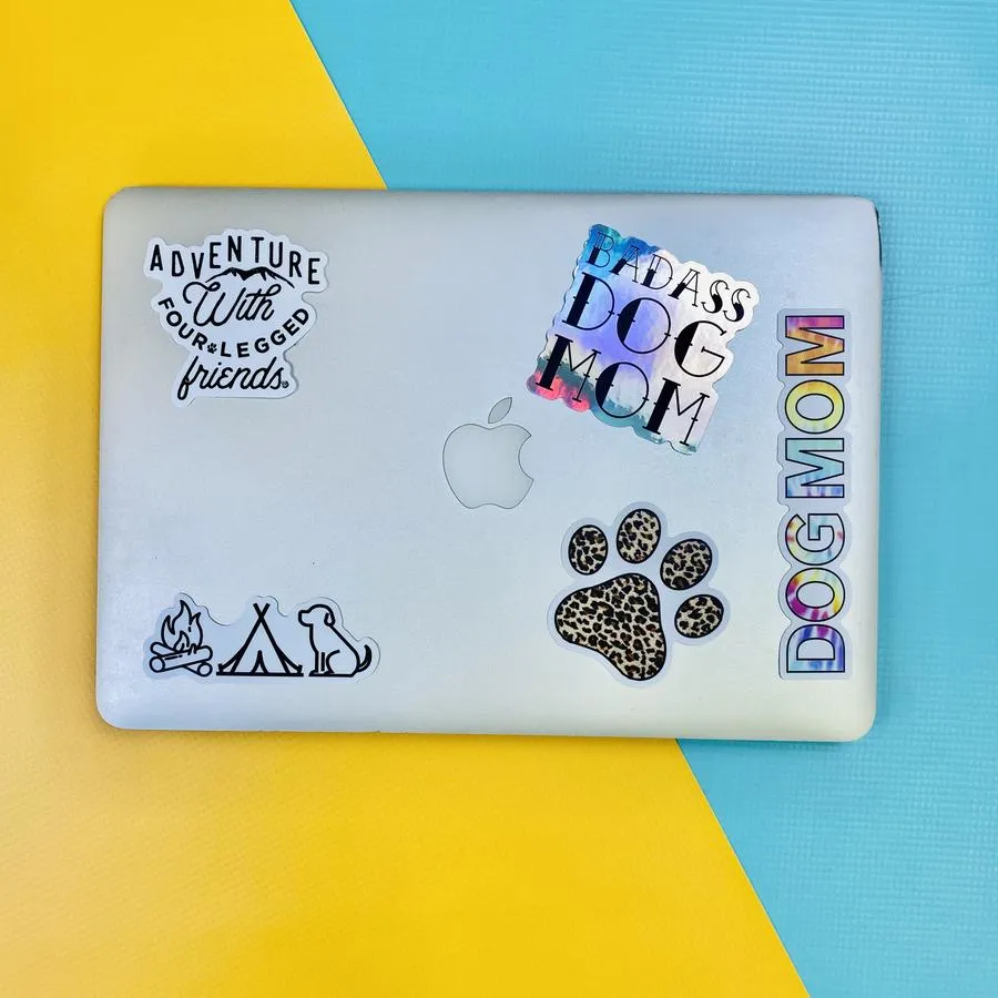 Woof Vinyl Sticker